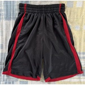 Nike Air Jordan Youth Basketball Shorts Black Red Boys